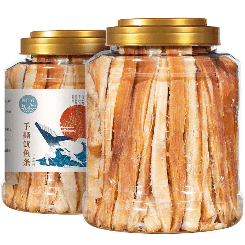 鄭州金水區小吃糕點批發 碳烤魷魚37.90元/件，一畝田海味干貨直供
